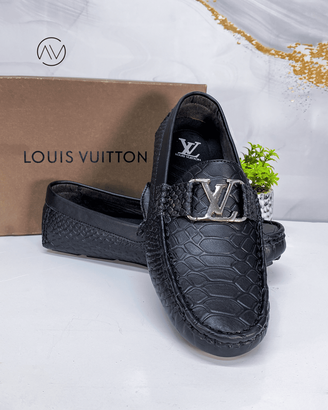 Mocasín Cosido Para Hombre Crocus - Alta Calidad